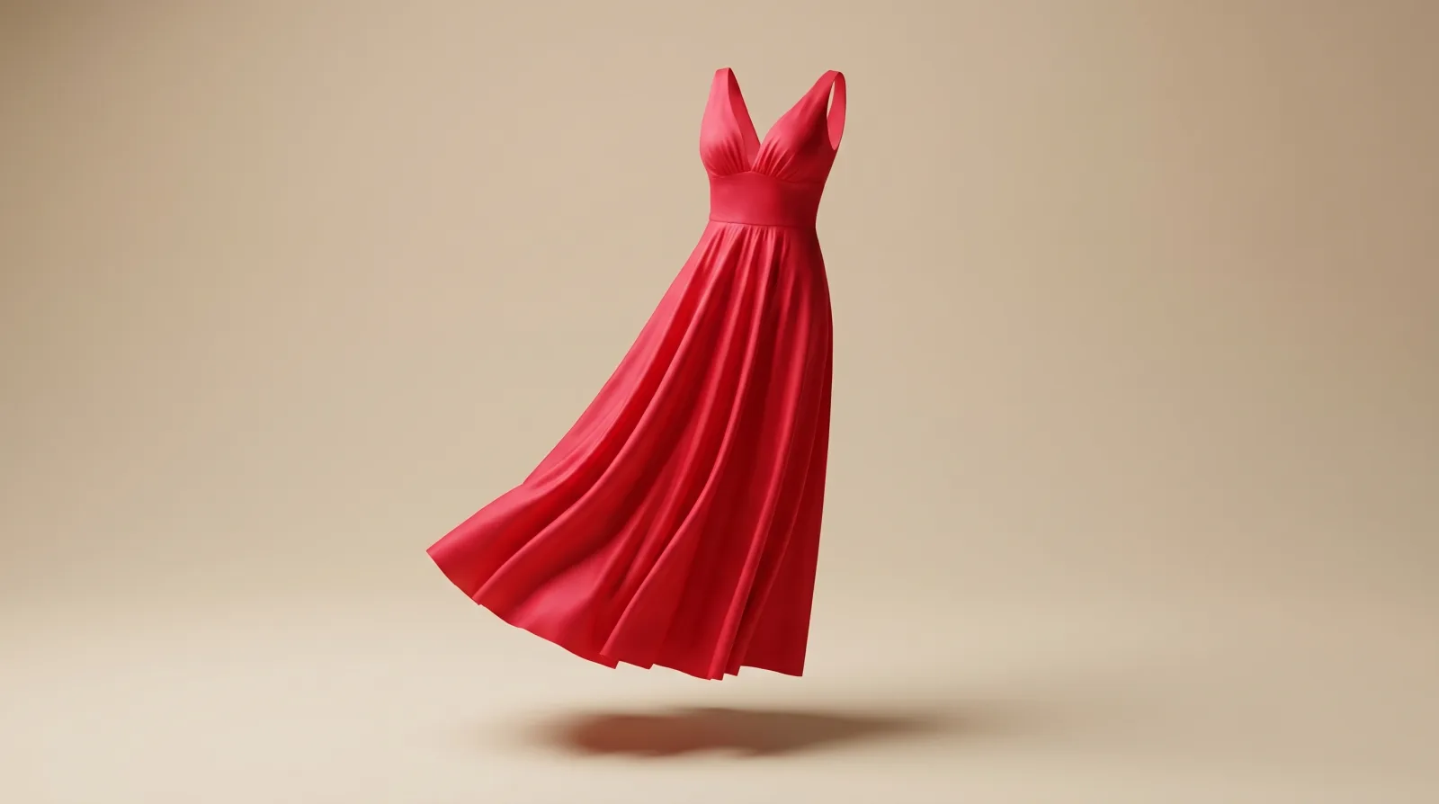 Vestido Flor de Noche - vestido largo rojo frambuesa en renta en CDMX | Renta El Look