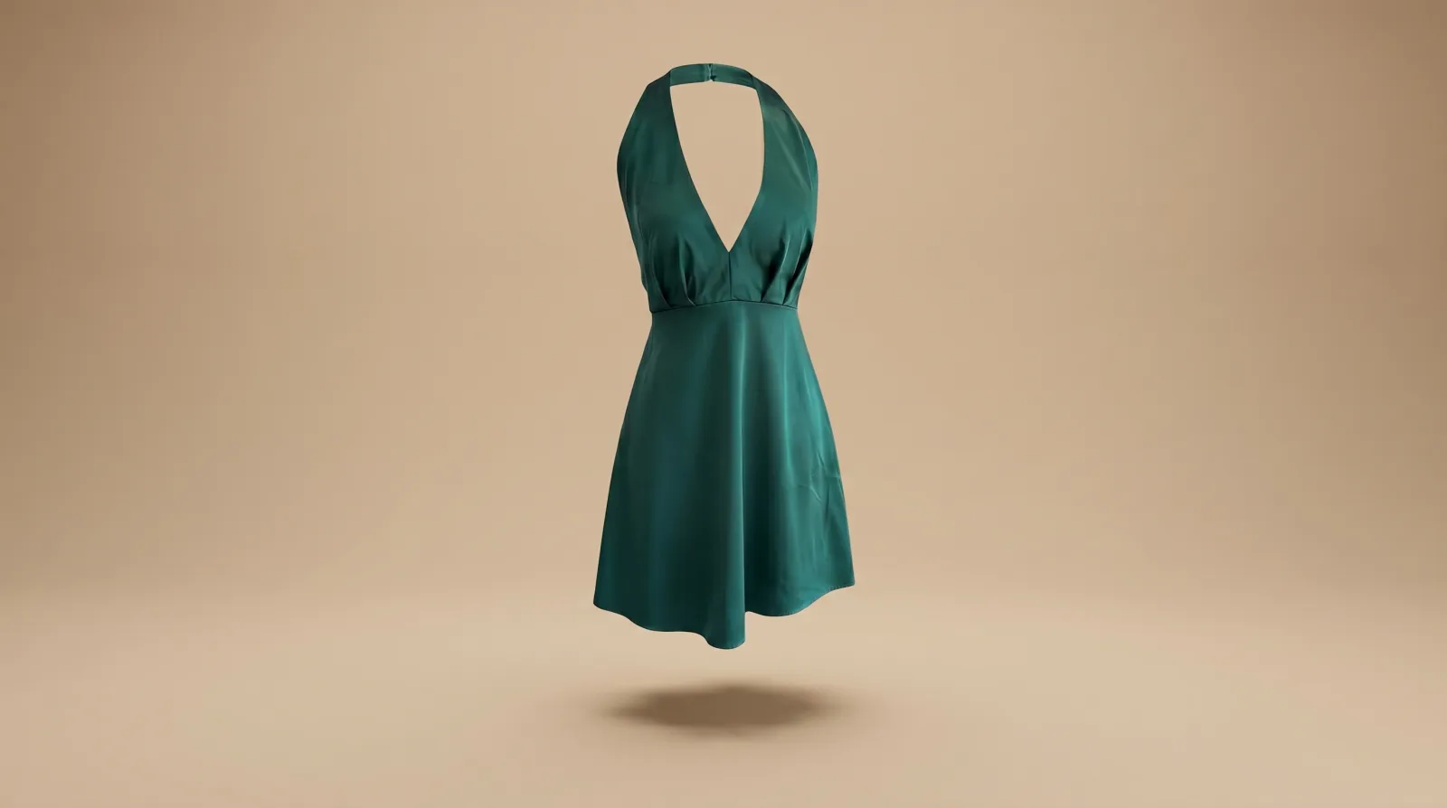 Vestido Último Suspiro - vestido corto verde jade en renta en CDMX | Renta El Look